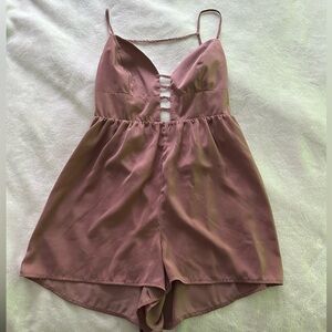 Pink romper